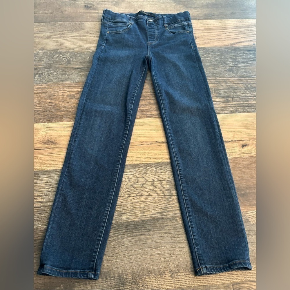 Liverpool Jeans The Slim Straight Leg Pull On in Griffith SPR DK Mid Rise Size 4 - Picture 13 of 13